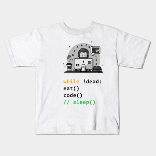 Algorithm for Python Developer Kids T-Shirt